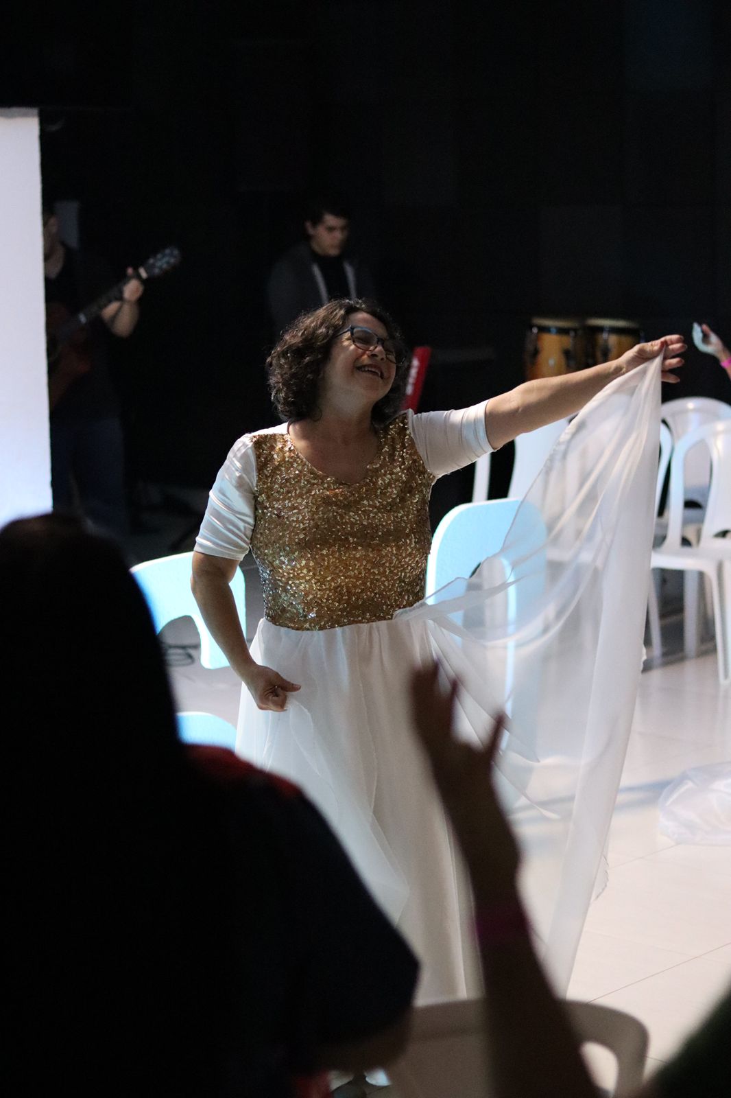 Mulheres reunidas em encontro